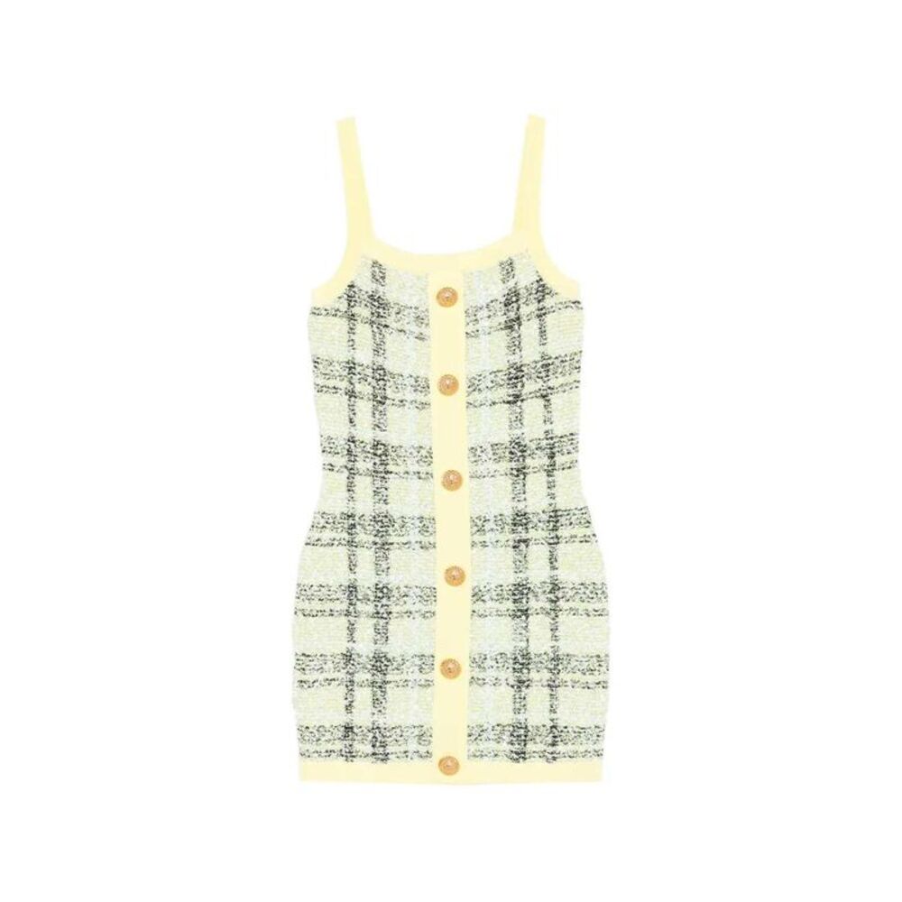 Balmain Women Short Dress With Buttons